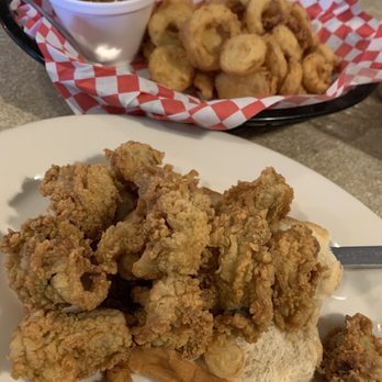Boston's Fish House - Fried New England Oyster Roll - Seafood Near Me - Winter Park, Florida Boston's Fish House - Fried New England Oyster Roll - Seafood Near Me - Winter Park, Florida