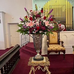 Regel and Company - Altar Arrangement for First United Methodist Church of Holly Springs