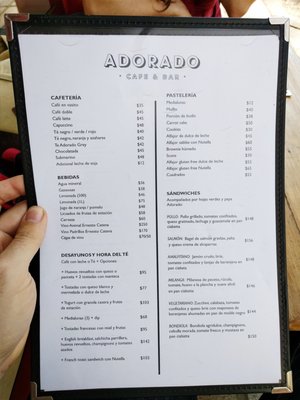 Menu photo 2 Adorado Buenos Aires, C Menu photo 2 Adorado Buenos Aires, C