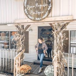The Boone Magnolia Boutique - Owner, Lori Whited, October 2019.