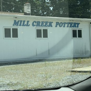 Mill Creek Pottery - Closeup of pottery house. - Home Decor Near Me - Luray, Virginia Mill Creek Pottery - Closeup of pottery house. - Home Decor Near Me - Luray, Virginia