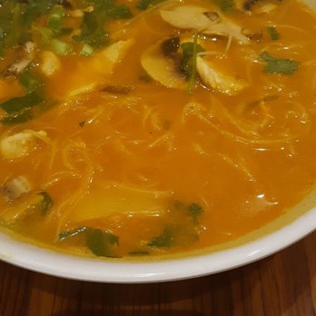Noodles - Spicy chicken tom kah soup - Chinese Near Me - Pala, California Noodles - Spicy chicken tom kah soup - Chinese Near Me - Pala, California