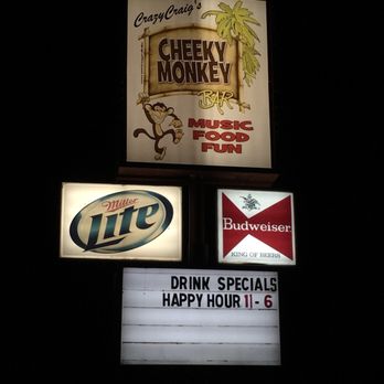 Crazy Craig's Cheeky Monkey Bar - Sports Bars Near Me - Branson, Missouri