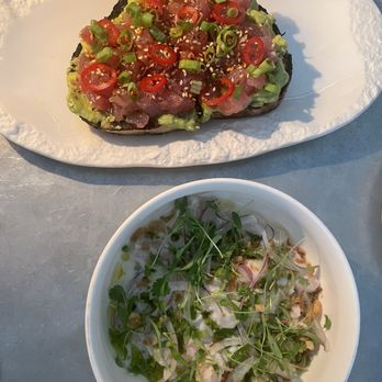 Vernick Fish - Tuna tartare & snapper ceviche - Seafood Near Me - Philadelphia, Pennsylvania