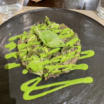 I Clementini - Steak de bœuf froid, haricots verts et sauce pesto - Roman Near Me - Rome, RM I Clementini - Steak de bœuf froid, haricots verts et sauce pesto - Roman Near Me - Rome, RM