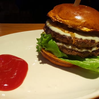 Twin Peaks - Texas burger, no pic of the dripping grease but it didn't taste good either. - Sports Bars Near Me - Lafayette, Louisiana Twin Peaks - Texas burger, no pic of the dripping grease but it didn't taste good either. - Sports Bars Near Me - Lafayette, Louisiana