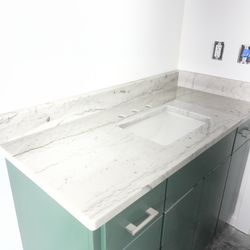 American Stone Encounters - Guest bathroom