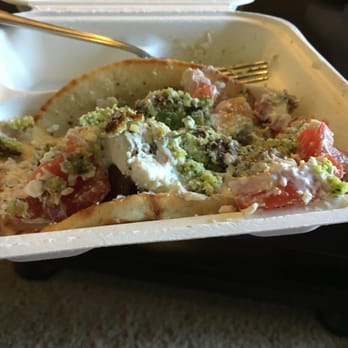 Sultan's Kite - Falafel pita wrap (fell in the car, looked kind of rough but tasted great!) - Mediterranean Near Me - Lincoln, Nebraska
