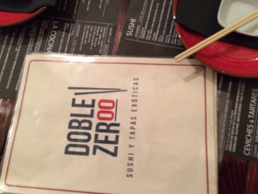 Menu photo 4 Doble Zeroo Barcelona, B Menu photo 4 Doble Zeroo Barcelona, B