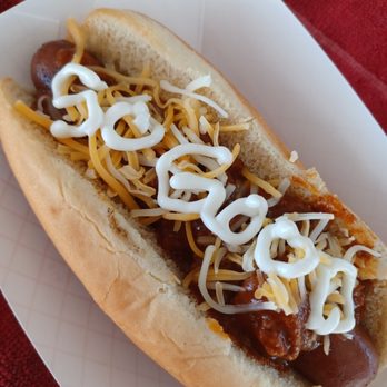 Doggin' It - hot dog with onions and cheese - Hot Dogs Near Me Doggin' It - hot dog with onions and cheese - Hot Dogs Near Me