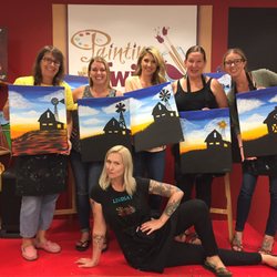 Painting with a Twist - What a fun night with the girls
