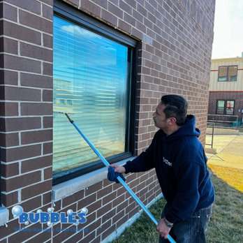Bubbles Window Washing & Gutter Cleaning - Exterior commercial window cleaning. - Window Washing Near Me - Lisle, Illinois Bubbles Window Washing & Gutter Cleaning - Exterior commercial window cleaning. - Window Washing Near Me - Lisle, Illinois