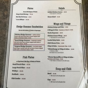 Hammer Inn - Menu as of 1/4/19 pg2 - Bars Near Me - Green Bay, Wisconsin Hammer Inn - Menu as of 1/4/19 pg2 - Bars Near Me - Green Bay, Wisconsin