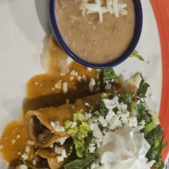 Casa Maya Grill - Flautas. Good flavor,  chips and salsa were good too - Mexican Near Me - Deerfield Beach, Florida