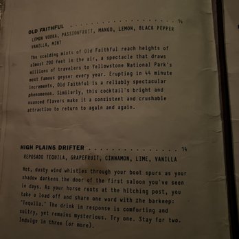 Ranger Station - Menu - Cocktail Bars Near Me - Atlanta, Georgia Ranger Station - Menu - Cocktail Bars Near Me - Atlanta, Georgia
