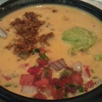 Chuy's - Look @ all the delish in this bowl of creamy goodness!  Queso Compuesto was outstanding. - Mexican Near Me - Dallas, Texas