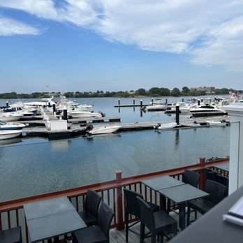 Bay Pointe Waterfront Restaurant - View from our table - American Near Me - Quincy, Massachusetts Bay Pointe Waterfront Restaurant - View from our table - American Near Me - Quincy, Massachusetts
