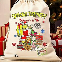 Lala custom Tshirt - Put a custom touch to Christmas with a personalized Santa Sack that is yours to customize.