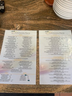 Menu photo 5 California Pasta Santa Barbara, CA Menu photo 5 California Pasta Santa Barbara, CA