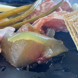 Watermelon on the charcuterie board