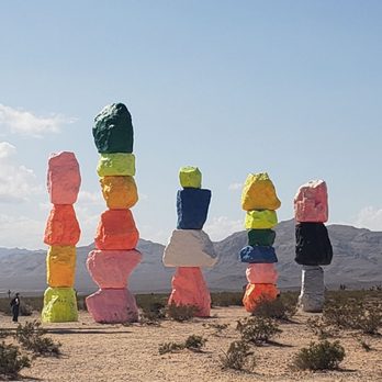 Seven Magic Mountains - Public Art Near Me - Las Vegas, Nevada Seven Magic Mountains - Public Art Near Me - Las Vegas, Nevada