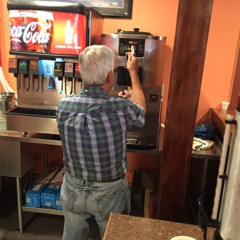 5th Element Indian Grill - Happy customer helping himself to Mango Ice-cream! - Indian Near Me - Pompano Beach, Florida 5th Element Indian Grill - Happy customer helping himself to Mango Ice-cream! - Indian Near Me - Pompano Beach, Florida