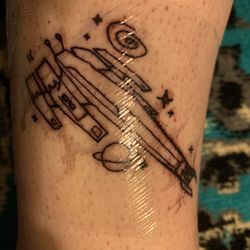 Artistic Skin Design & Body Piercing - Here is the tattoo