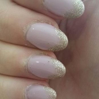 Angels Nails - 2 days after I got them done. All the bubbles recklessly left on top are filled with dirt :/ - Nail Salons Near Me - Bakersfield, California