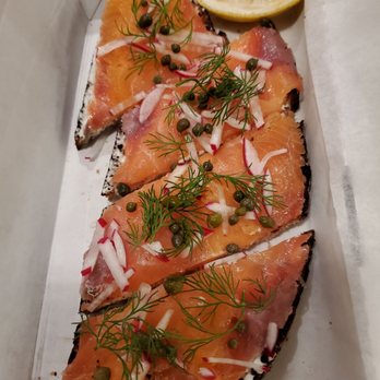 Tartinery - Smoked salmon tartine - Brasseries Near Me - New York, New York Tartinery - Smoked salmon tartine - Brasseries Near Me - New York, New York
