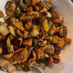 Botany Lounge - Grilled vegetables with chicken