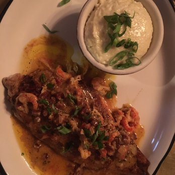 Moonshine Grill - Blackened catfish & grits - Southern Near Me - Austin, Texas