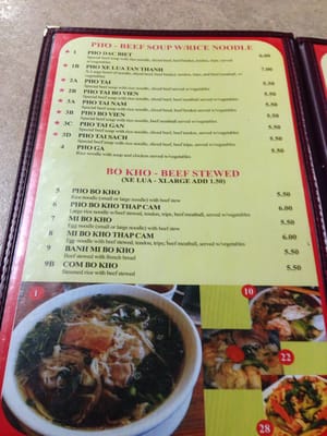 Menu photo 8 Pho Tan Thanh Peoria, AZ