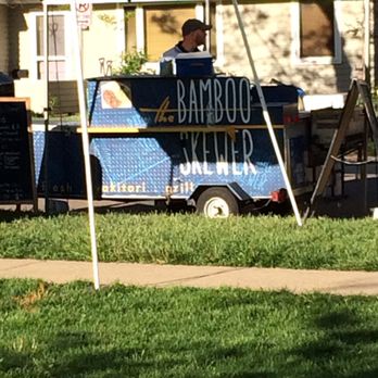 The Bamboo Skewer - Parked at North Boulder Park for Ride Rock Rally - Food Trucks Near Me - Denver, Colorado