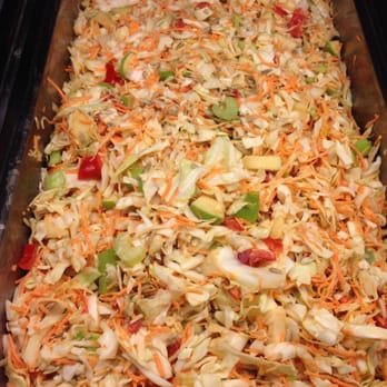 Govinda's Vegetarian Buffet - Specialty menu:Sesame Coleslaw Salad - Vegetarian Near Me - Honolulu, Hawaii Govinda's Vegetarian Buffet - Specialty menu:Sesame Coleslaw Salad - Vegetarian Near Me - Honolulu, Hawaii