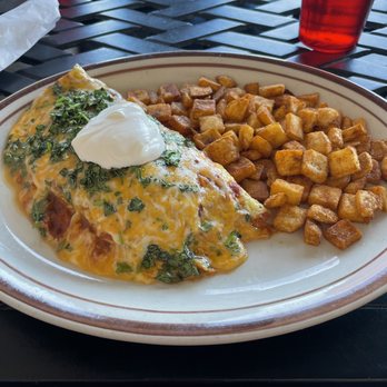 Egg Works - Chile Riano omelette - Breakfast & Brunch Near Me - Las Vegas, Nevada