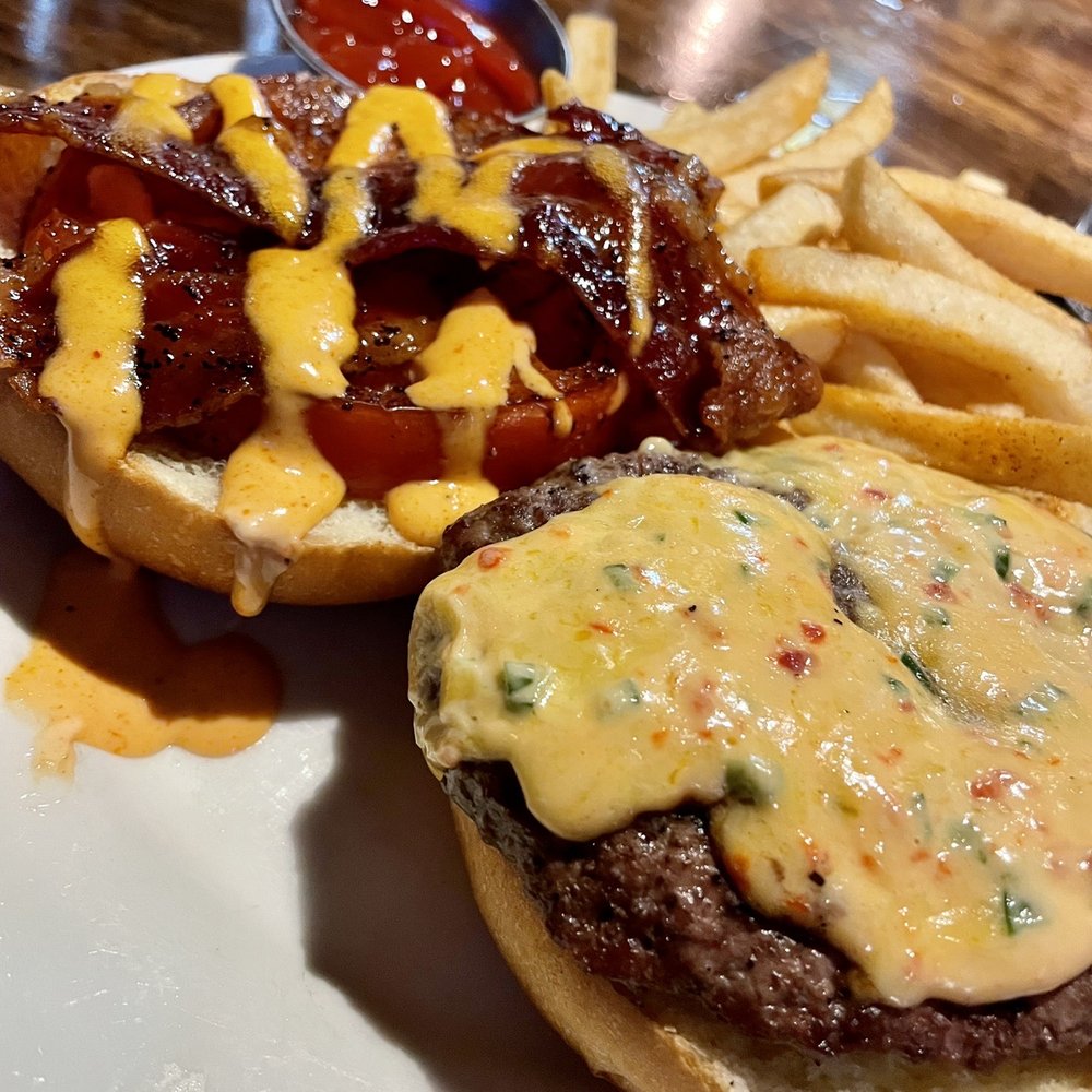 Diamondback Grill - Silly goose with maple candied bacon - American Near Me - Winston Salem, North Carolina