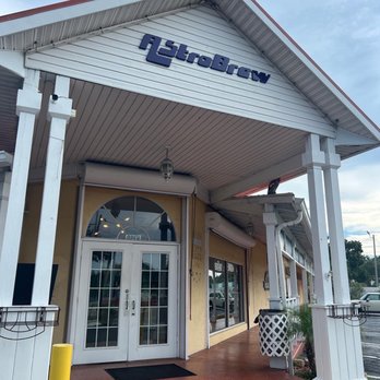 AstroBrew - the entrance to the restaurant - Coffee & Tea Near Me - Tampa Bay, Florida