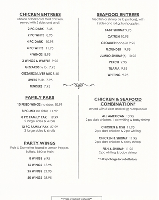 Menu photo 7 Mr. Charles Chicken & Fish Charlotte, NC