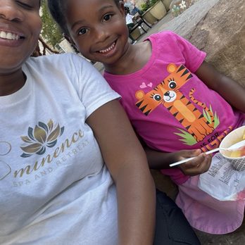 Kilwins Ice Cream - Chocolate - Fudge - She was so happy! - Desserts Near Me - Cypress, Texas