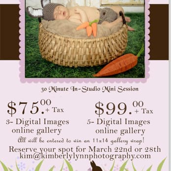 Kimberly Lynn Photography - 2 days available for Easter Mini Sessions- Your choice from two different packages, and everyone will be entered to win a FRE... - Event Photography Near Me - Southington, Connecticut Kimberly Lynn Photography - 2 days available for Easter Mini Sessions- Your choice from two different packages, and everyone will be entered to win a FRE... - Event Photography Near Me - Southington, Connecticut