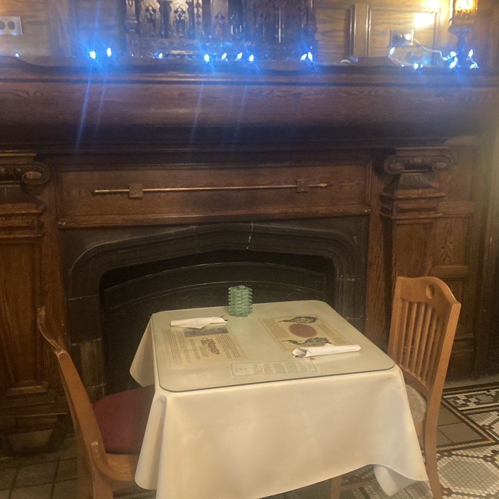 Kabob's At The Option House - Fireplace in dining room - Mediterranean Near Me - Bradford, Pennsylvania Kabob's At The Option House - Fireplace in dining room - Mediterranean Near Me - Bradford, Pennsylvania