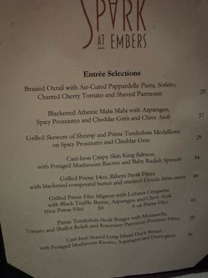 Menu photo 1 Spark Gainesville, FL