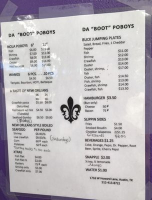 DA BOOT PO-BOYS by null