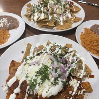 The Corner Grill & Bakery - Chilaquiles De La Casa (6a-3pm) - both red and green sauce, longaniza - American Near Me - Claremont, California The Corner Grill & Bakery - Chilaquiles De La Casa (6a-3pm) - both red and green sauce, longaniza - American Near Me - Claremont, California
