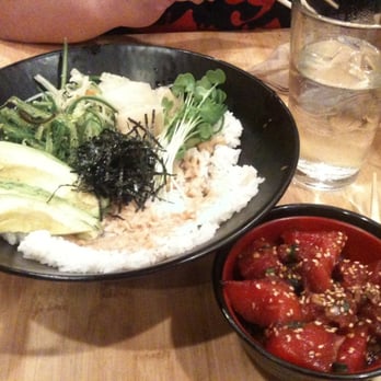 Pacific Catch - wasabi poki bowl... had the poki on the side... i think it's better this way... - Seafood Near Me - San Francisco, California