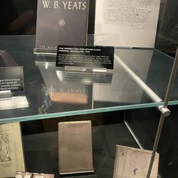 National Library of Ireland - Exhibit inside library