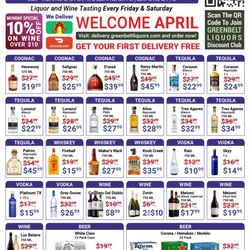 Greenbelt Liquors - April deals are now live at Greenbelt Liquors! Buy more, save more!