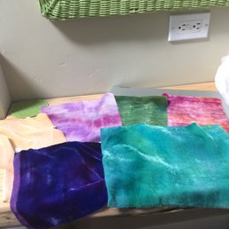 These are a few of the velvet pieces I bought. Beautiful.
