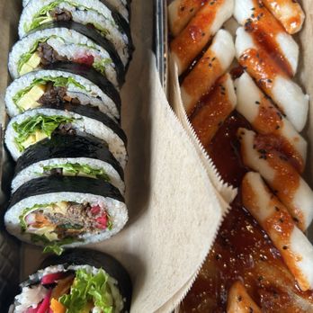 Chan Chan Food House - Grilled Beef Kimbap and Spicy Rice Cake - Korean Near Me - Irvine, California