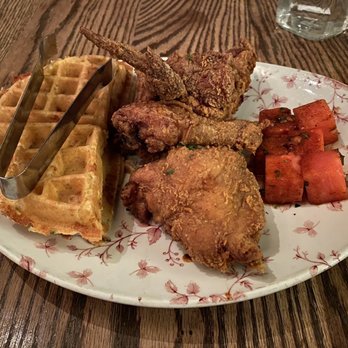 Yardbird - CHICKEN 'N' WATERMELON 'N' WAFFLES. - Southern Near Me - Las Vegas, Nevada Yardbird - CHICKEN 'N' WATERMELON 'N' WAFFLES. - Southern Near Me - Las Vegas, Nevada